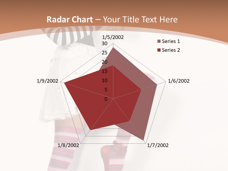 Lady Irish Costume PowerPoint Template