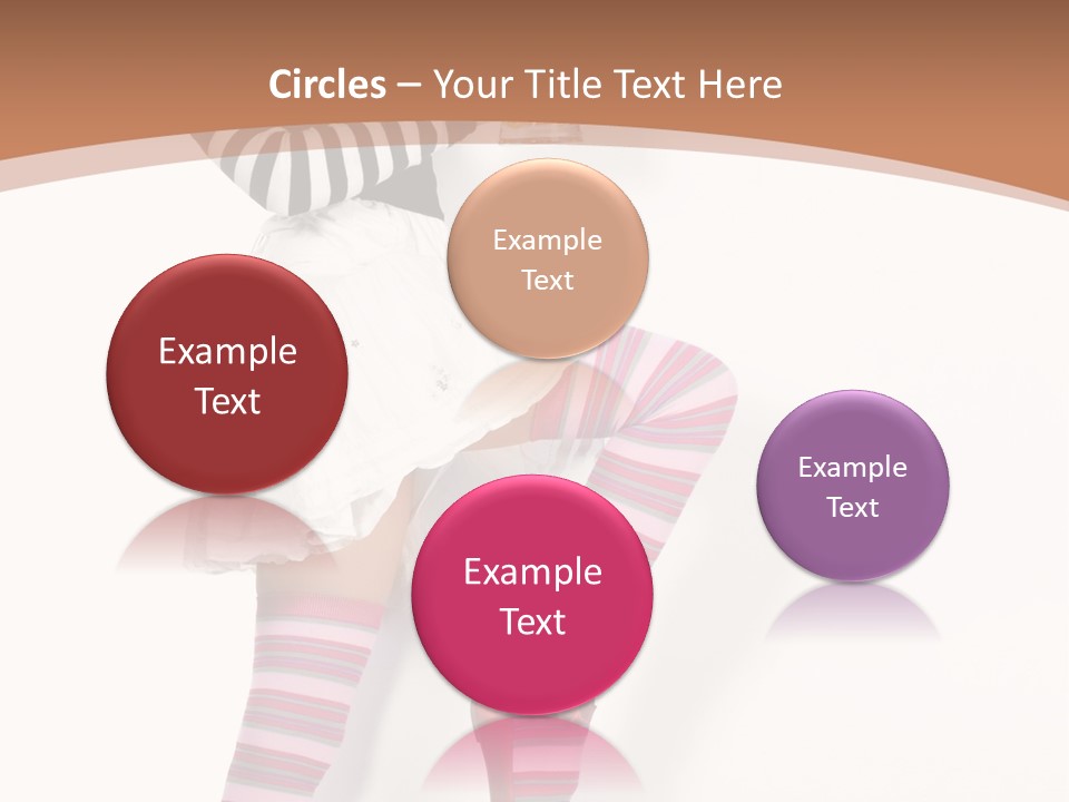 Lady Irish Costume PowerPoint Template