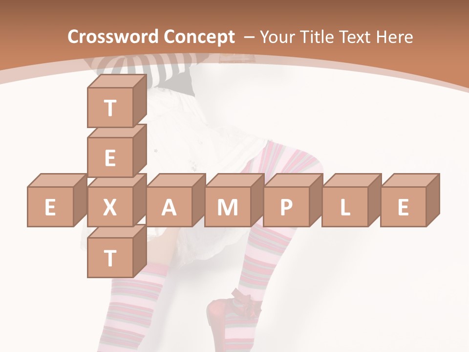 Lady Irish Costume PowerPoint Template