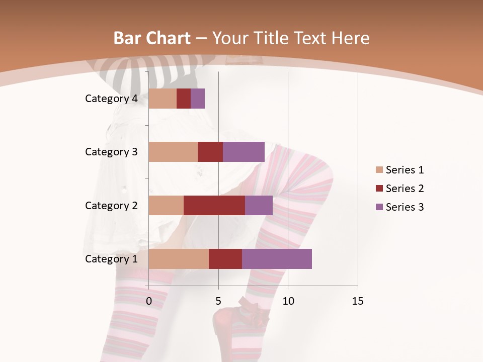 Lady Irish Costume PowerPoint Template