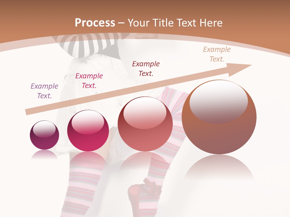 Lady Irish Costume PowerPoint Template