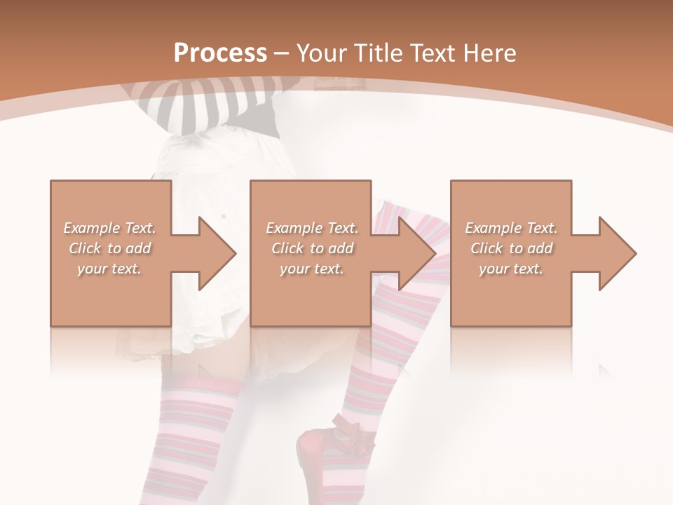 Lady Irish Costume PowerPoint Template