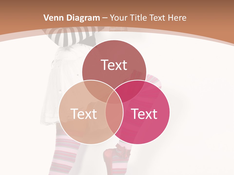 Lady Irish Costume PowerPoint Template