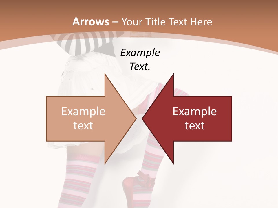 Lady Irish Costume PowerPoint Template