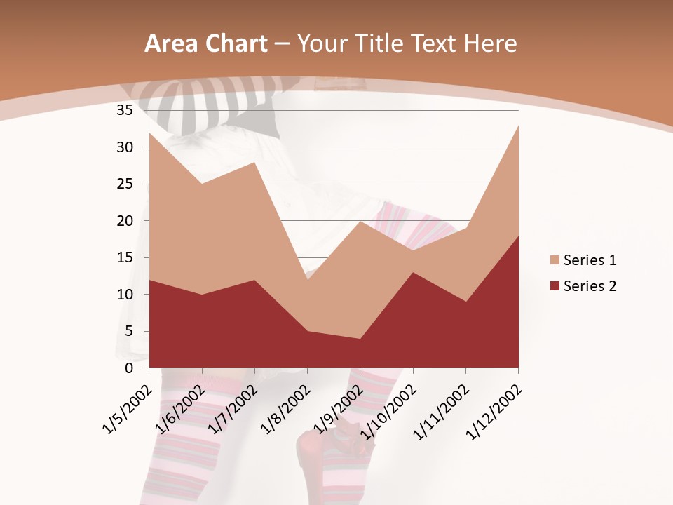 Lady Irish Costume PowerPoint Template
