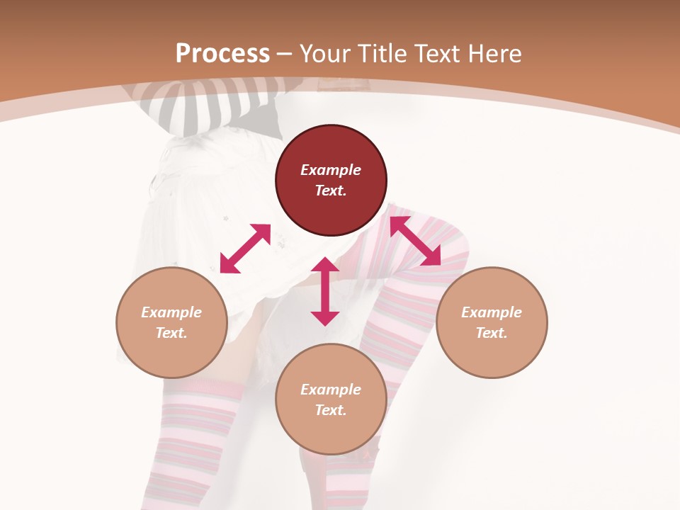 Lady Irish Costume PowerPoint Template