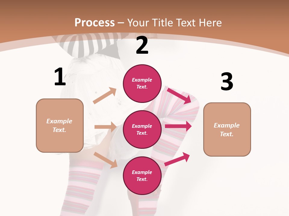 Lady Irish Costume PowerPoint Template