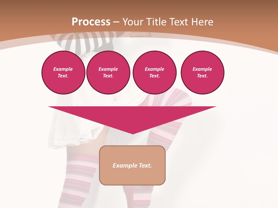 Lady Irish Costume PowerPoint Template