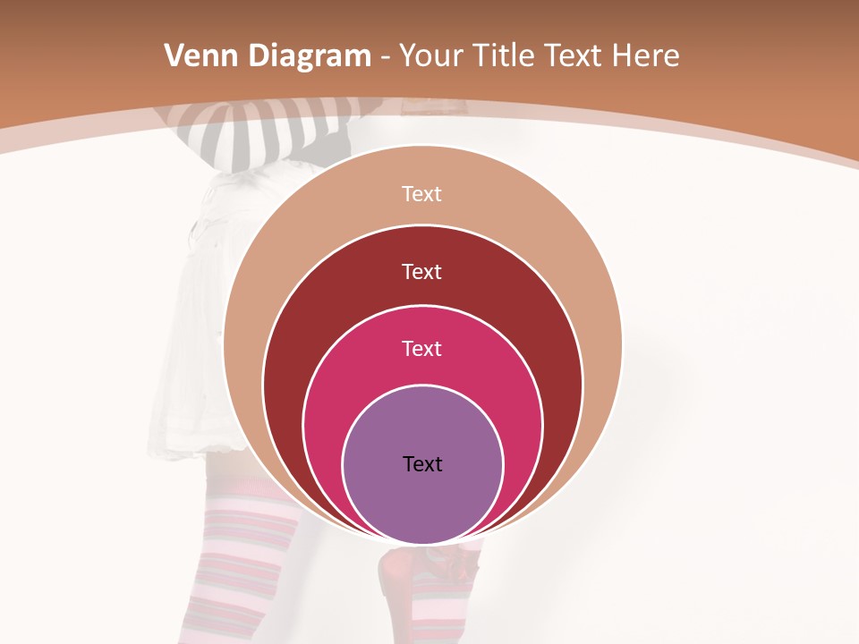 Lady Irish Costume PowerPoint Template