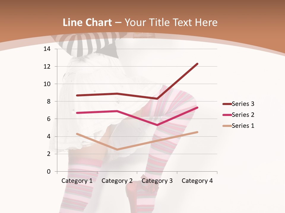 Lady Irish Costume PowerPoint Template