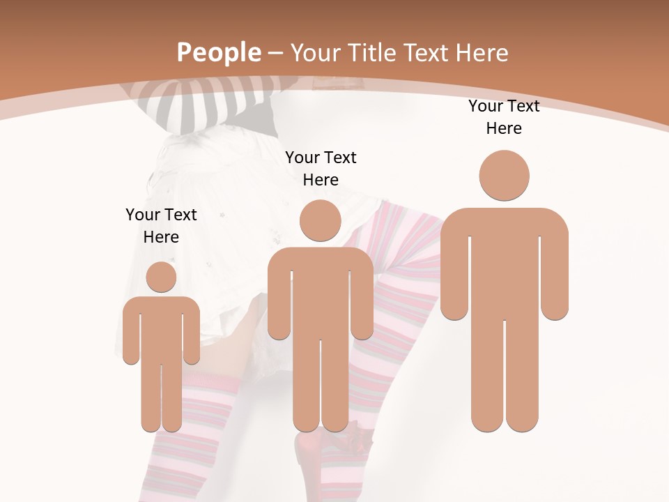 Lady Irish Costume PowerPoint Template