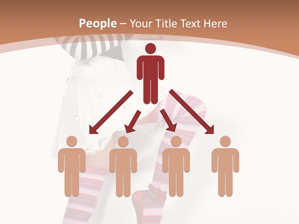 Lady Irish Costume PowerPoint Template