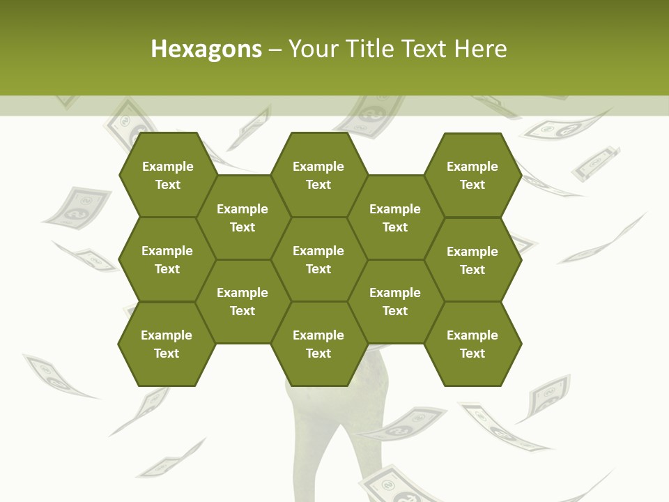 A Frog With Money Coming Out Of It's Mouth PowerPoint Template