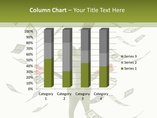 A Frog With Money Coming Out Of It's Mouth PowerPoint Template