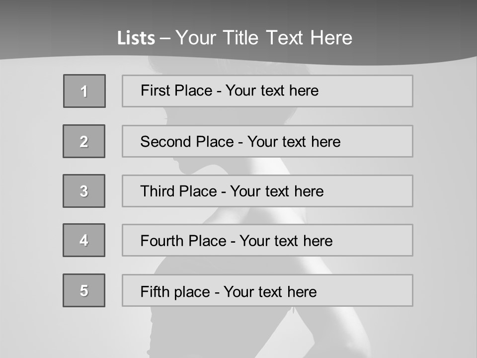 Woman Fashionable Fashion PowerPoint Template