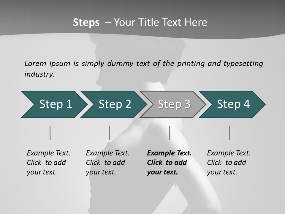 Woman Fashionable Fashion PowerPoint Template