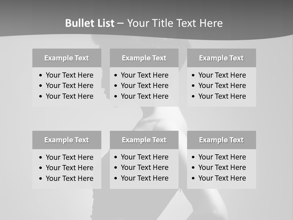 Woman Fashionable Fashion PowerPoint Template