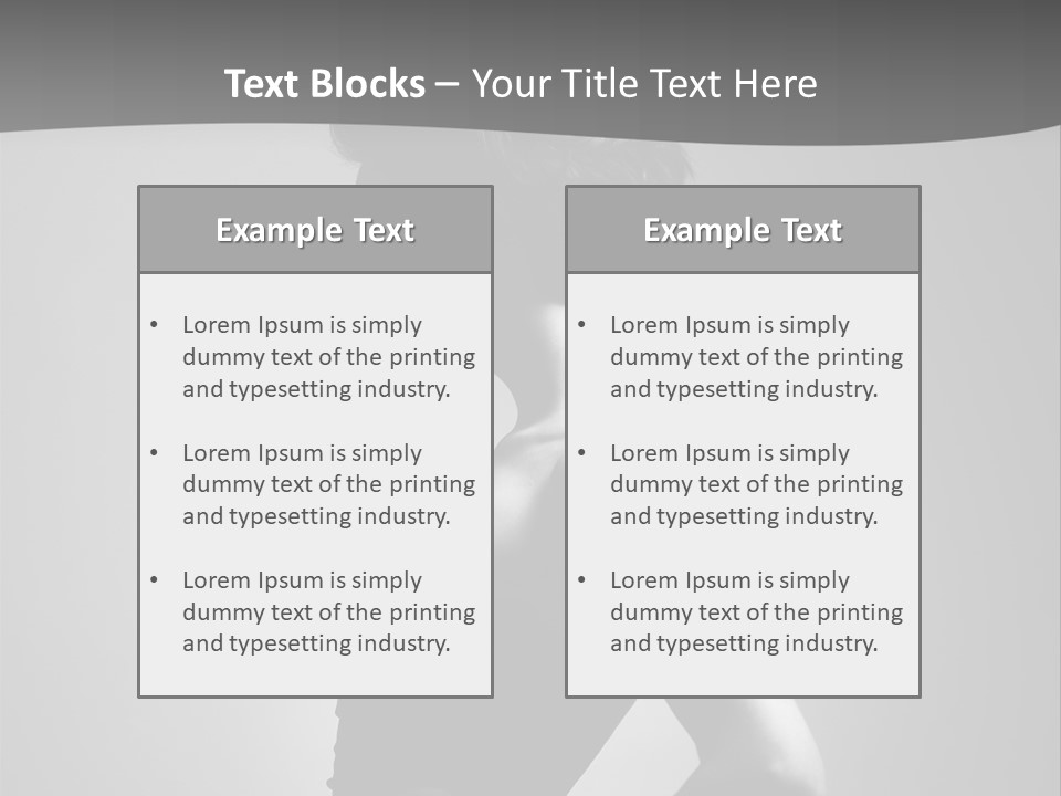 Woman Fashionable Fashion PowerPoint Template