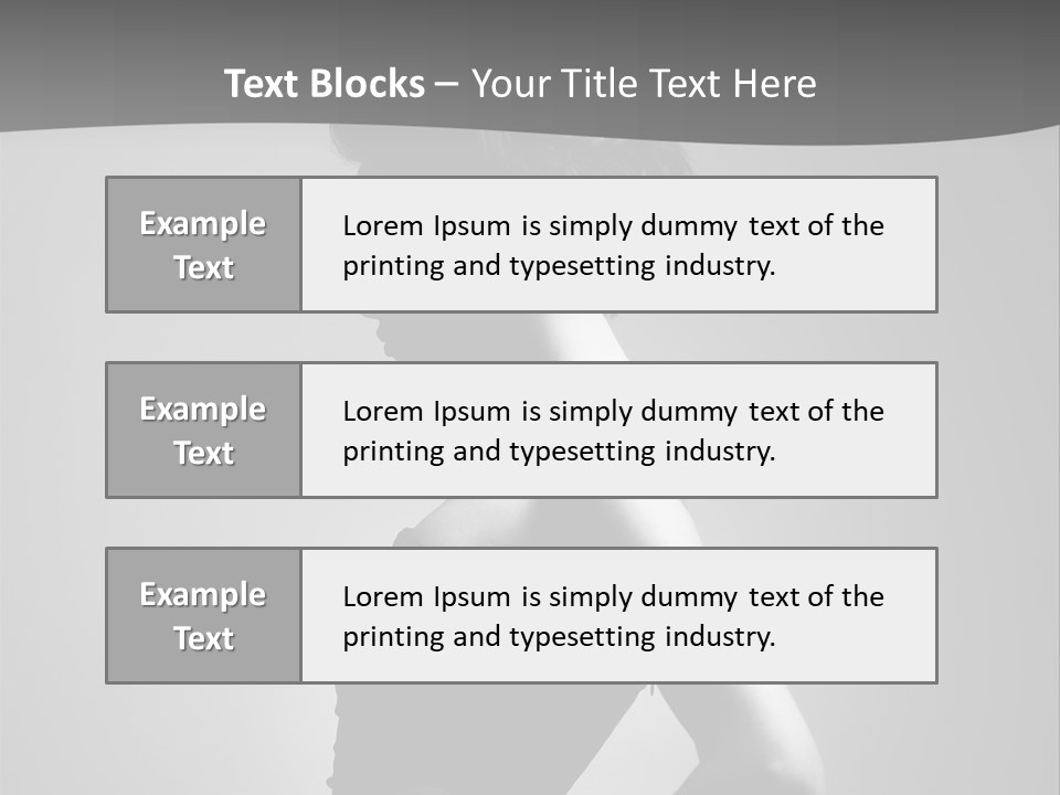 Woman Fashionable Fashion PowerPoint Template