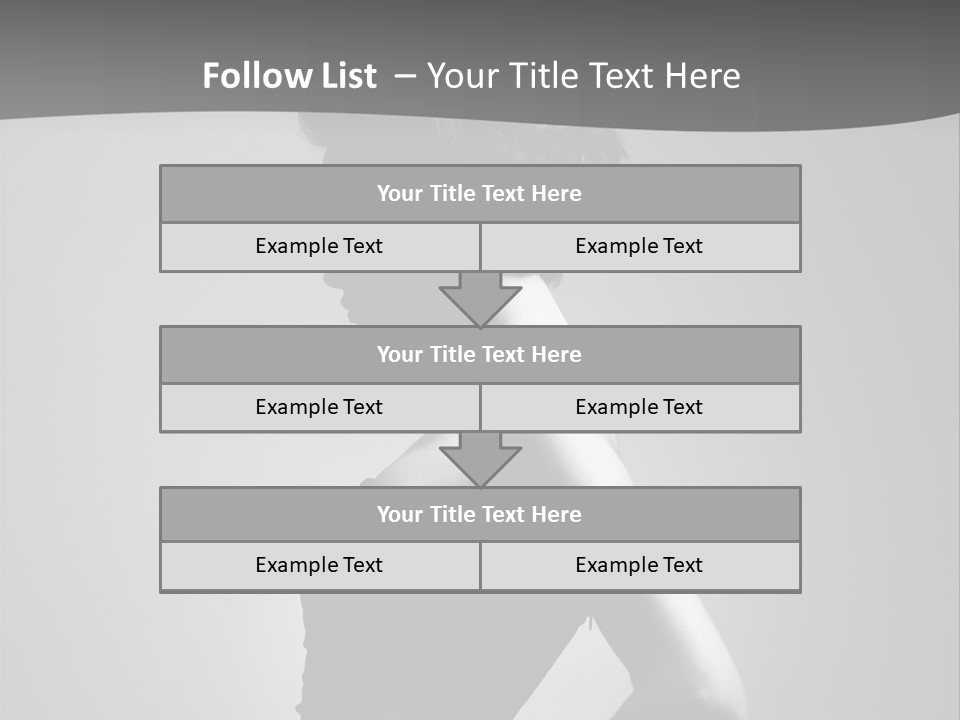 Woman Fashionable Fashion PowerPoint Template