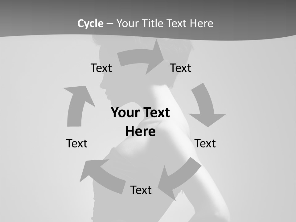 Woman Fashionable Fashion PowerPoint Template