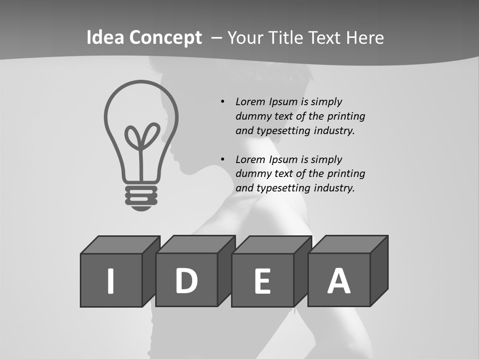 Woman Fashionable Fashion PowerPoint Template