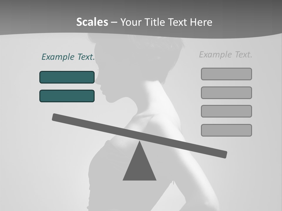 Woman Fashionable Fashion PowerPoint Template