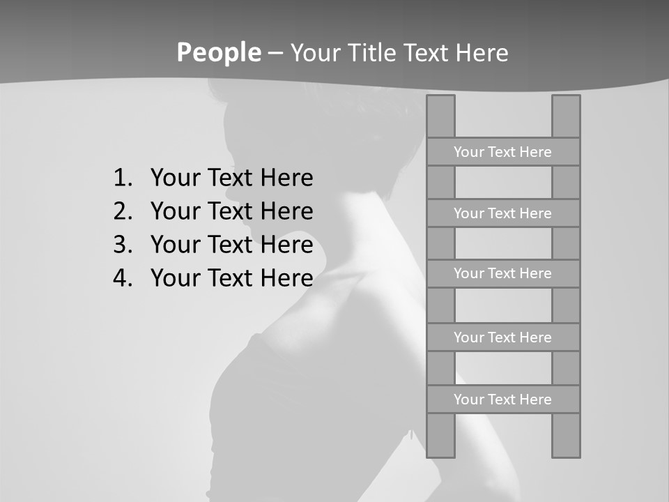 Woman Fashionable Fashion PowerPoint Template