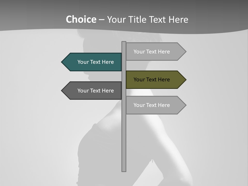 Woman Fashionable Fashion PowerPoint Template