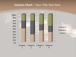 Building Slovakia Black PowerPoint Template