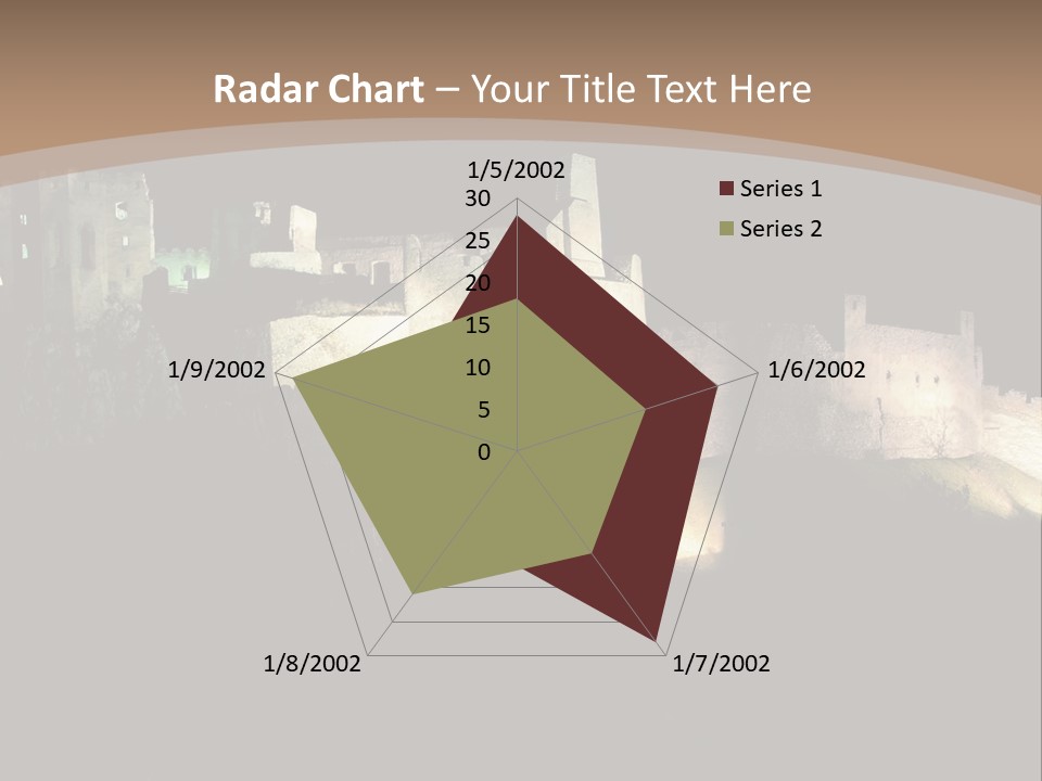 Building Slovakia Black PowerPoint Template