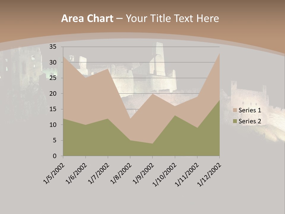 Building Slovakia Black PowerPoint Template