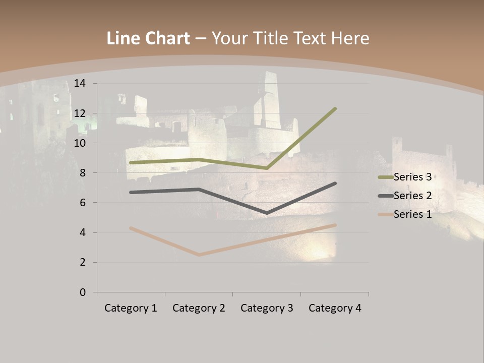 Building Slovakia Black PowerPoint Template