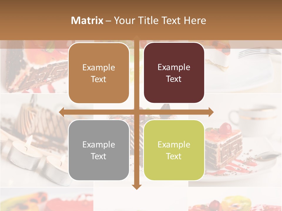 Green Macro Chocolate PowerPoint Template