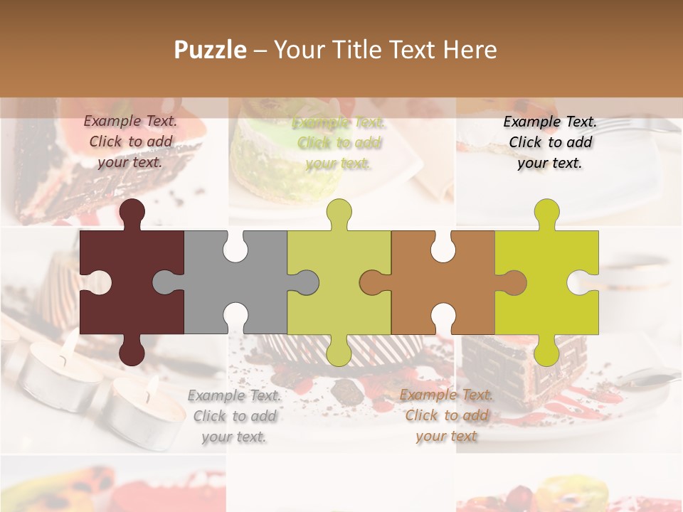 Green Macro Chocolate PowerPoint Template