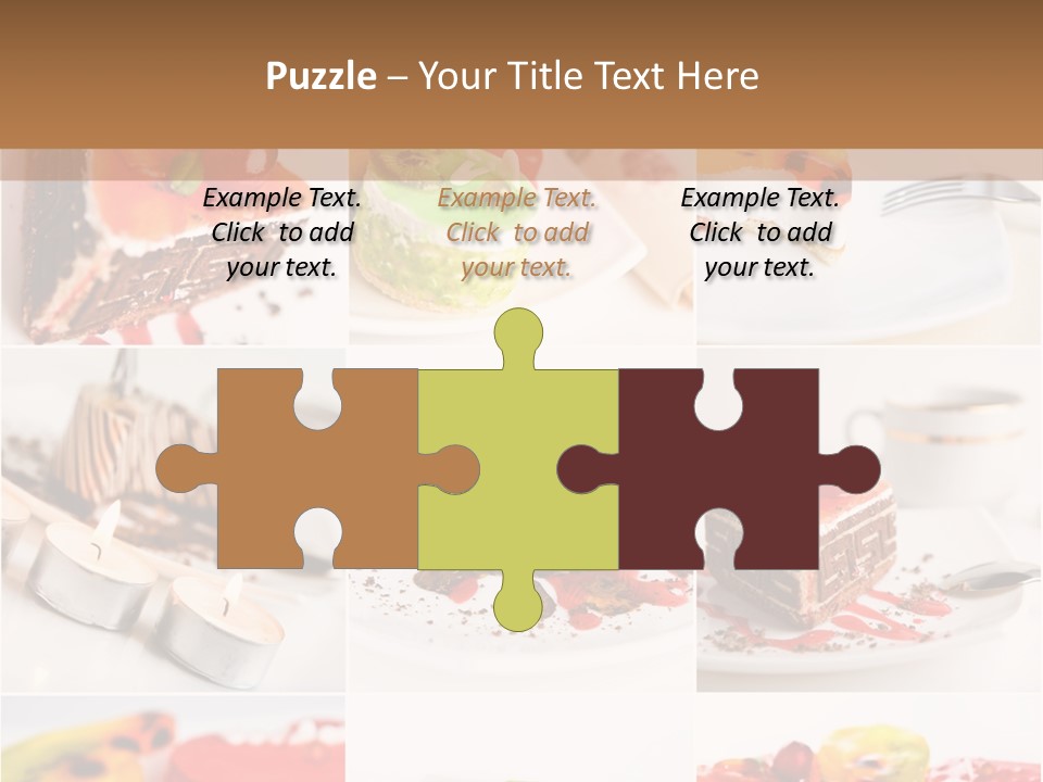 Green Macro Chocolate PowerPoint Template