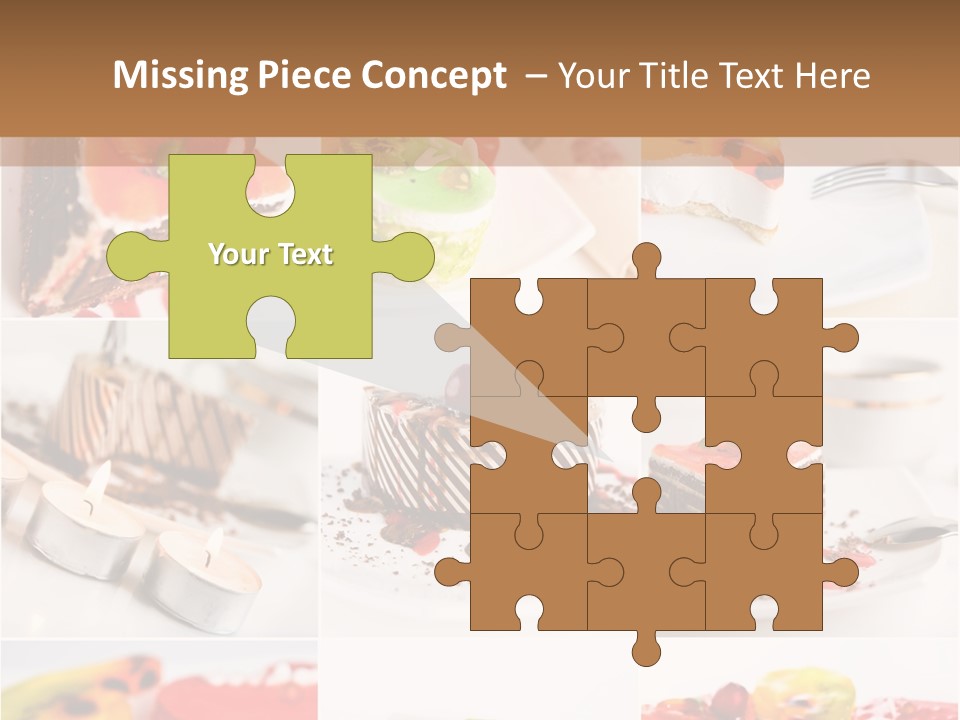 Green Macro Chocolate PowerPoint Template