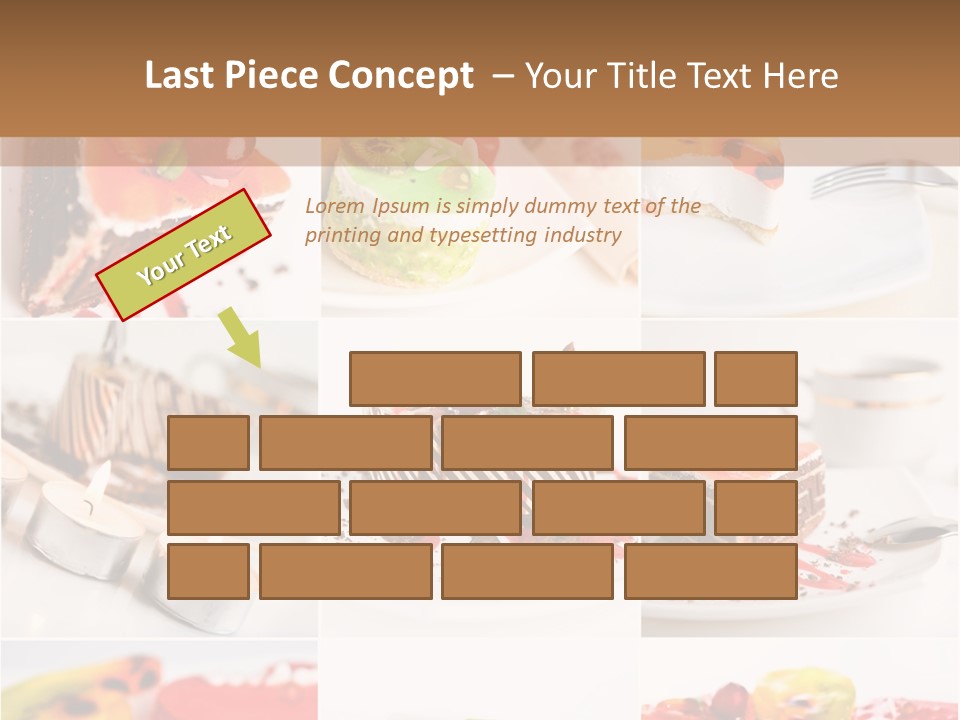 Green Macro Chocolate PowerPoint Template