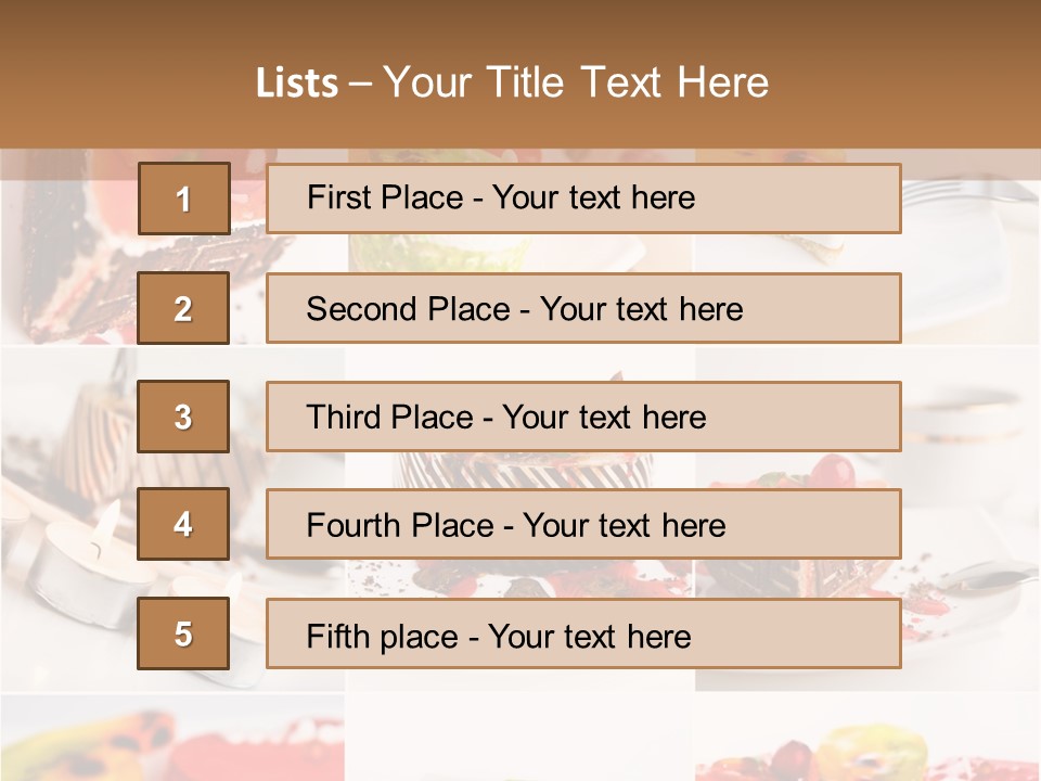 Green Macro Chocolate PowerPoint Template