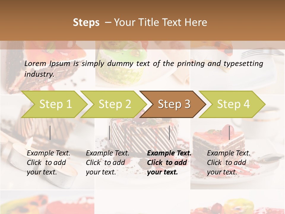 Green Macro Chocolate PowerPoint Template