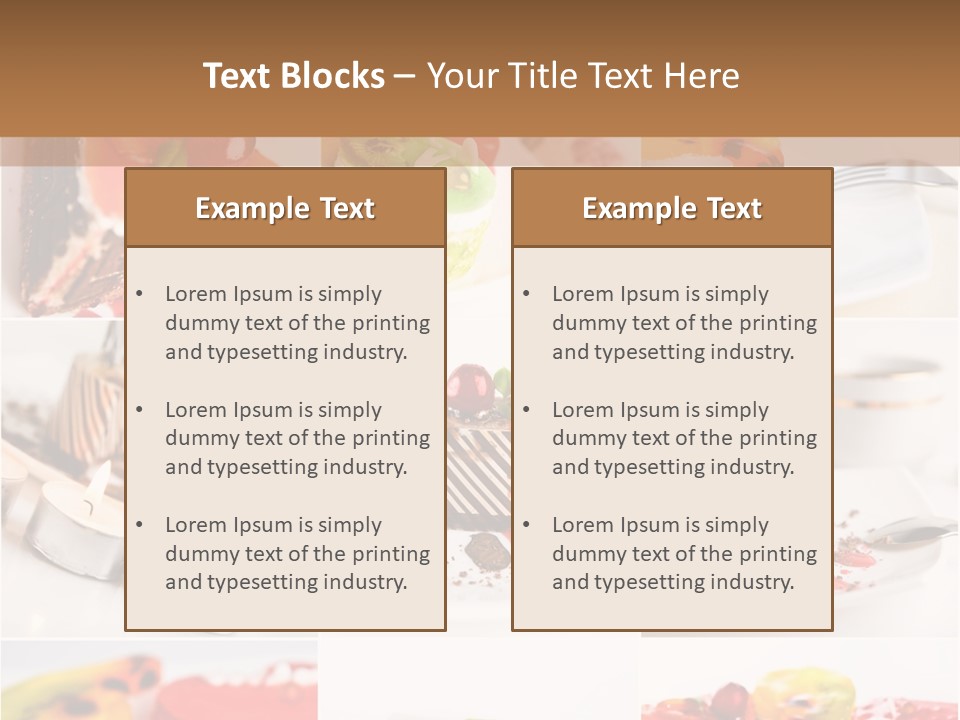 Green Macro Chocolate PowerPoint Template