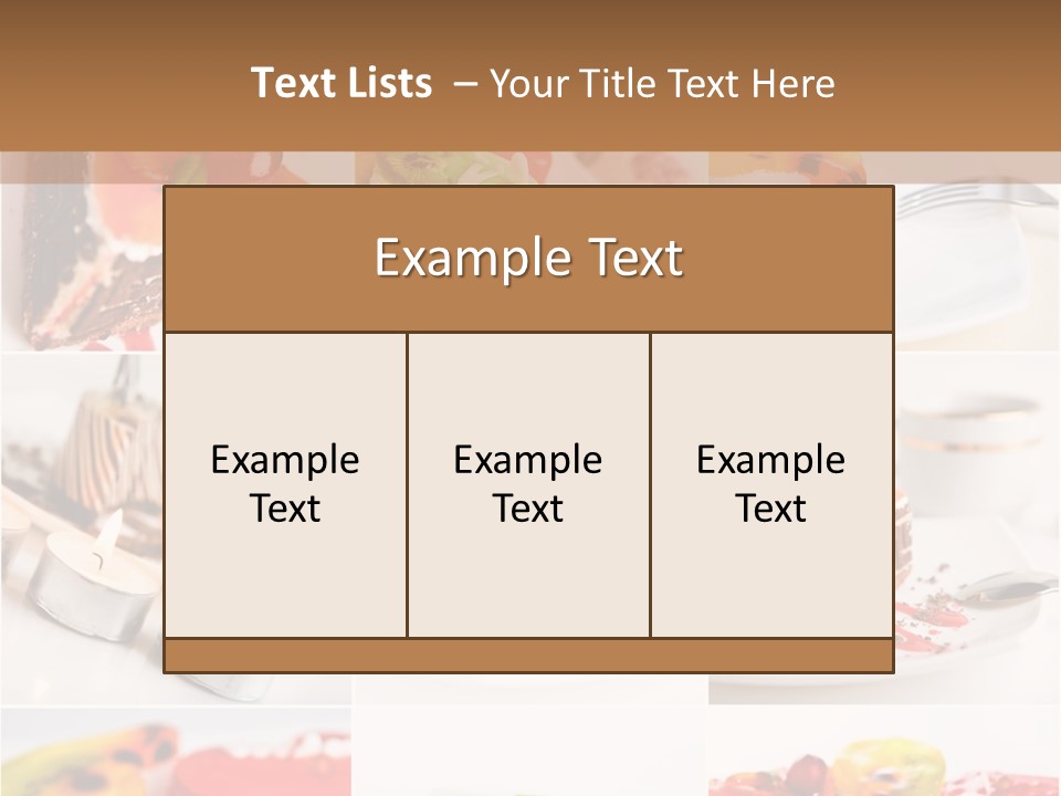 Green Macro Chocolate PowerPoint Template