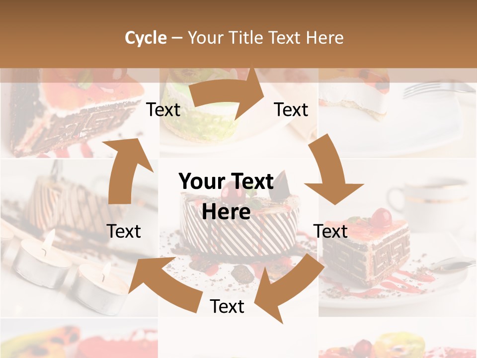 Green Macro Chocolate PowerPoint Template