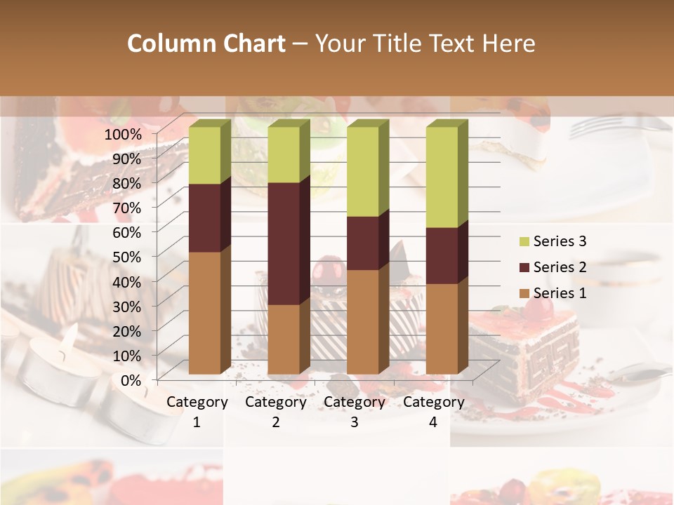Green Macro Chocolate PowerPoint Template
