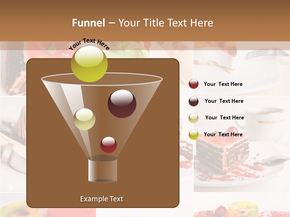 Green Macro Chocolate PowerPoint Template