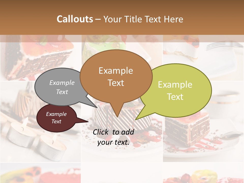 Green Macro Chocolate PowerPoint Template