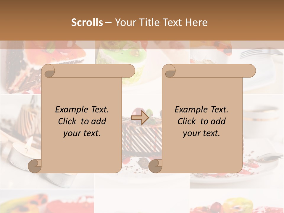 Green Macro Chocolate PowerPoint Template