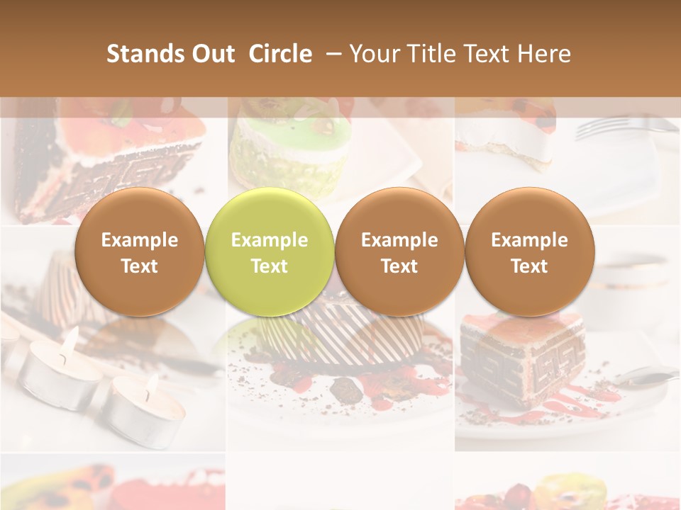 Green Macro Chocolate PowerPoint Template