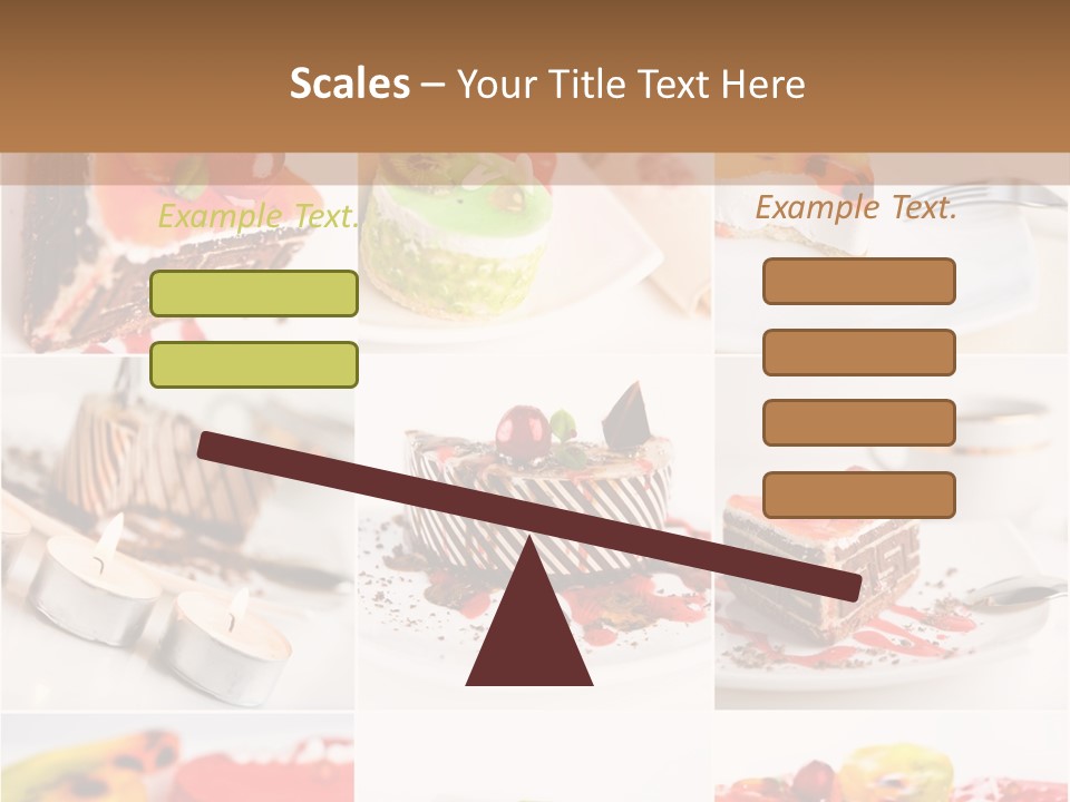 Green Macro Chocolate PowerPoint Template