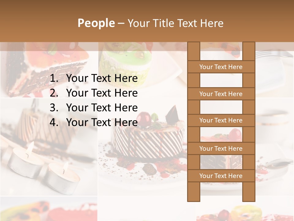 Green Macro Chocolate PowerPoint Template